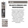 Adesivo Cola PU4 Selante Vidro Metal Juntas Dilataçao Revestimento Poliuretano - 4