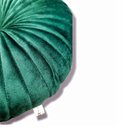 Ver imagem 3 de Almofada Redonda Veludo Rendy Verde Escuro