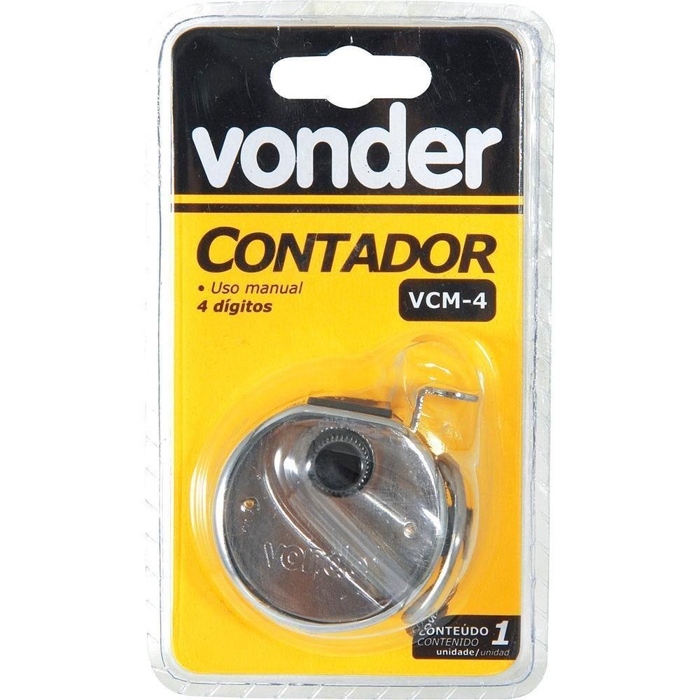 Contador Manual 4 Dígitos Vcm-4 - Vonder - 2