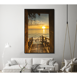 Quadro Decorativo por do Sol