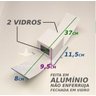 Arandela box com aba 2 focos em alumínio - luminária branca st890 - 3