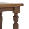 Mesa de Jantar Madeira Pés Torneados Canela - Flora - 5