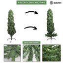 Ver imagem 4 de Árvore de Natal Slim 1,5m 300 Galho Pinheiro Canadense Cheia Luvinco