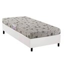 Ver imagem 1 de Conjunto Box Solteiro: Colchão Espuma Herval D26 Sueño Liso + Base Crc Corano White (88x188)
