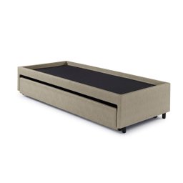 Bicama Box para Dois Colchões Solteiro 88x188 Corino Linho - 10