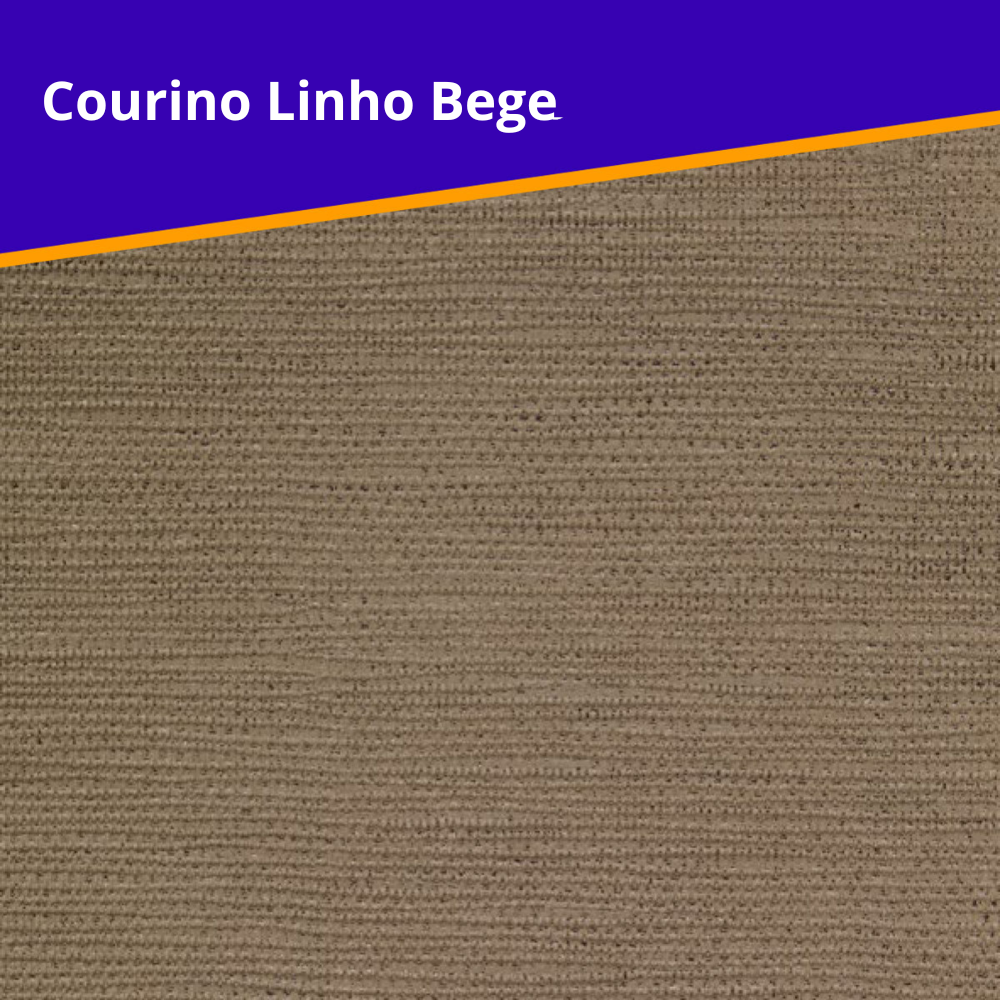 Bicama Box para Dois Colchões Solteiro 88x188 Corino Linho - 11