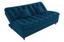 Ver imagem 3 de Sofá Cama Duda Veludo Azul Matrix Sala Premium Original 3 Lugares