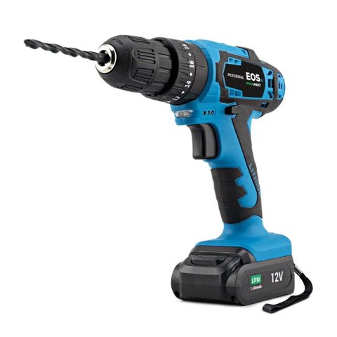 Parafusadeira Furadeira De Impacto Profissional Max Pro Bateria 12V EPF01MF - EOS