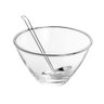 Compoteira de Vidro com Aro e Concha de Prata Planet 21,5cmx13cm Rojemac - 2