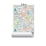 Papel de Parede Adesivo Passaporte Carimbado N03070 Rolo de 0,58x3,00 - 4