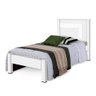 Cama Projetada Flex Solteiro Pequim Nature Off White - 1