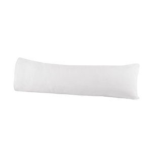 Fronha Avulsa para Travesseiro de Corpo 100% Algodão200 Fios:branco