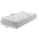 Ver imagem 2 de Colchão Solteiro Arezo Azul - Vian