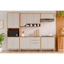 Ver imagem 1 de Cozinha Completa 5 Peças Celeste C181 Cinamomo/Off White MGM