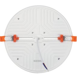 Painel Led 2x1 32w Borda Infinita Redondo, 3000k 100-240v Black+decker - 2