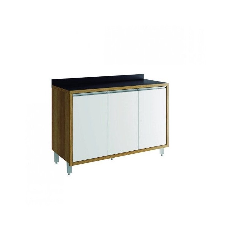 Balcão de Cozinha 3 Portas (Balcão Não Acompanha Tampo) CD-188 Nice Ditália Móveis Balcão de Cozinha 3 Portas (Balcão Não Acompanha Tampo) CD-188 Nice Ditália Móveis