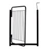Portao Grade Pet de Seguraça Proteção para Criança 109 a 114:preto - 5