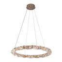 Ver imagem 4 de Lustre Pendente Nordecor Kazy 2882 Ouro Brilho Led Bivolt