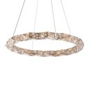 Ver imagem 1 de Lustre Pendente Nordecor Kazy 2882 Ouro Brilho Led Bivolt