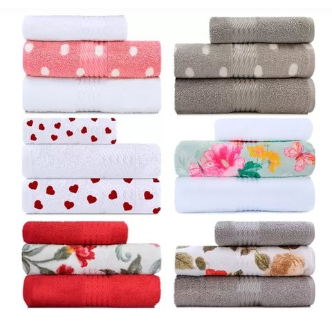 Jogo de Toalhas Banho e Rosto Dohler Prisma