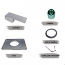 Ver imagem 5 de Acabamento de Registro Monocomando Quadrado Cromado Docol