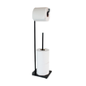 Suporte para Papel Higiênico de Chão Preto Fosco Future - 2