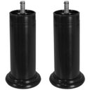 Ver imagem 1 de 2 Pés Cama Box e Cabeceira Universal Castor Gazin Ortobom 12cm