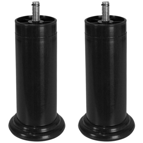 2 Pés Cama Box e Cabeceira Universal Castor Gazin Ortobom 12cm