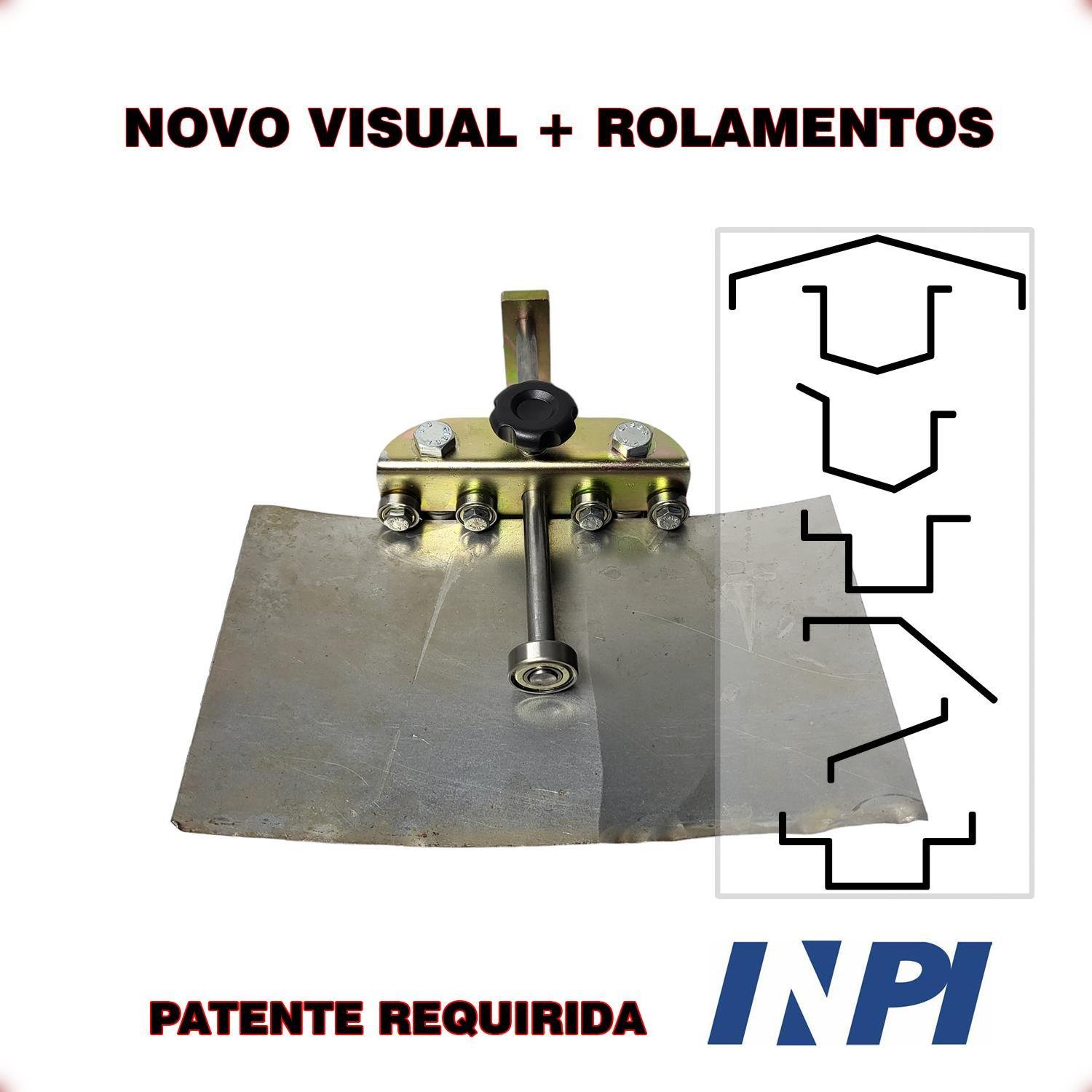 Dobradeira de Calhas, Rufus, Pingadeira - Manual Universal - 5