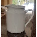 Ver imagem 4 de Jogo Café e Chá, Bandeja + Açucareiro barquinha 100ml + Chaleira 400ml + Leiteira 700ml - Porcelana