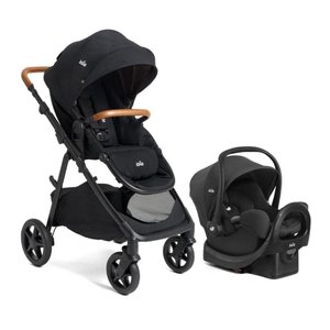 Carrinho de Bebê Ginger com Bebê Conforto Rue e Base Chumbo Shale - Joie