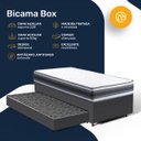 Ver mais imagens de Cama Box com Colchão de Espuma D45 Double Face Territory Hellen + Auxiliar de Espuma Unique
