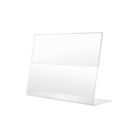 Display Porta Folha A4 Horizontal em Acrílico