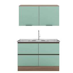 Composição Cozinha Modulada Etna 2 Peças Poliman - 2