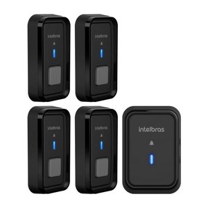 Campainha sem Fio Cib 101 com 4 Pontos Externos Intelbras