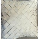 Ver imagem 1 de Almofada Trance Diagonal C/ Corda 0,50x0,50 Off-white