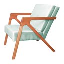 Ver imagem 4 de Poltrona Monalisa Decorativa Veludo Cores - DS Estofados - Acqua