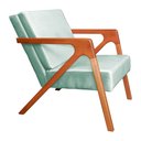 Ver imagem 2 de Poltrona Monalisa Decorativa Veludo Cores - DS Estofados - Acqua