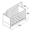 Ver imagem 4 de Berço Mini Cama 3 em 1 BBI-51 