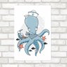 Poster Decorativo Polvo Marinheiro N09246 30x40CM - 1