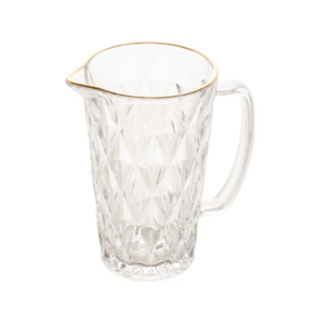 Jarra de Vidro com Fio de Ouro Diamond 1,14l - 6