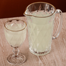 Jarra de Vidro com Fio de Ouro Diamond 1,14l - 5