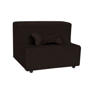 Escada Pet 2 Degraus para Cachorros Almofadada em Veludo Várias Cores Rampa Brinde Pet Luxo Conforto