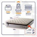 Ver imagem 4 de Colchão c/ Molas Ensacadas New York Queen 158x198x35 Branco