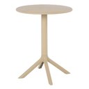 Ver imagem 1 de Mesa de Jantar Redonda Área Externa Drops Rivatti 60 Cm (largura) Polipropileno Fendi 75 Cm (altura