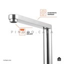 Ver imagem 6 de Kit Cuba para Cozinha com Acessórios Jarauara e Torneira Misturador Monocomando com Desviador Juc