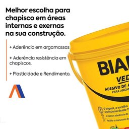 Vedacit Aditivo para Argamassa e Chapisco - Bianco 3,6kg - 2