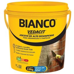 Vedacit Aditivo para Argamassa e Chapisco - Bianco 3,6kg - 1