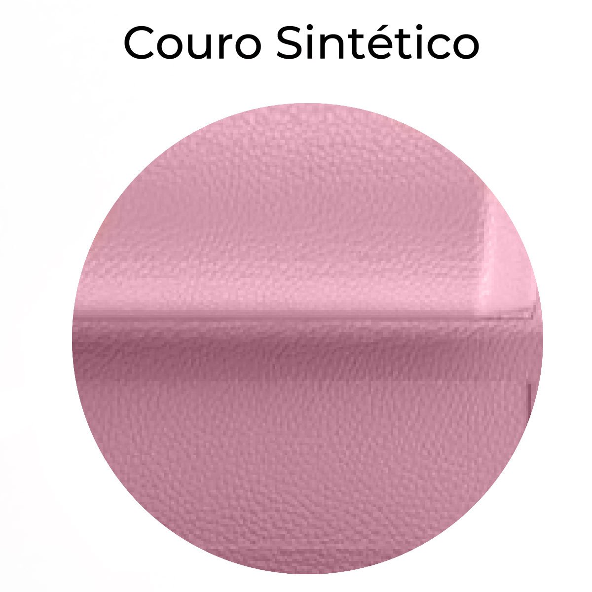 Veda Porta Rolinho 100cm Ajustável em Couro Sintético e Espuma Comfort Door Rosa Claro - 5