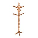 Ver imagem 2 de Cabideiro com 8 Ganchos em Madeira Maciça Natural